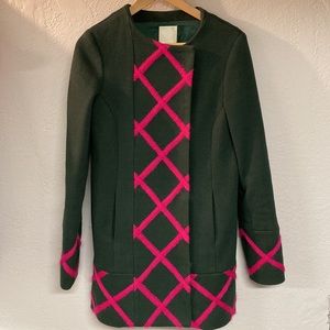Elevenses Tamarisk Lattice Coat